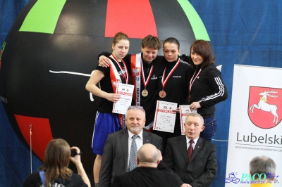 Finał 13. MP seniorek kat 64 kg: Kinga Siwa - Beata Woroniecka