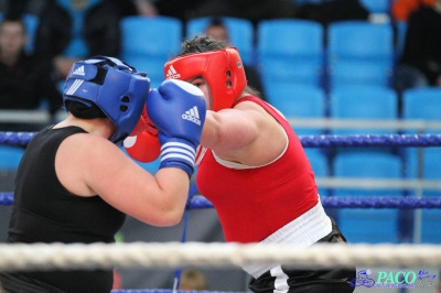 Finał 13. MP seniorek kat +81 kg: Sylwia Kusiak - Marlena Gawrońska