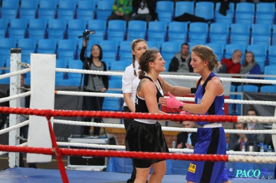 Finał 13. MP seniorek kat 57 kg: Sandra Kruk - Jadwiga Stańczak