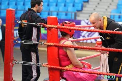 Finał 13. MP seniorek kat 81 kg: Patrycja Woronowicz - Karolina Koszela