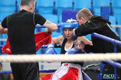 Finał 13. MP seniorek kat 81 kg: Patrycja Woronowicz - Karolina Koszela