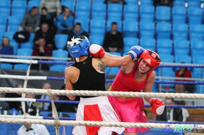 Finał 13. MP seniorek kat 81 kg: Patrycja Woronowicz - Karolina Koszela