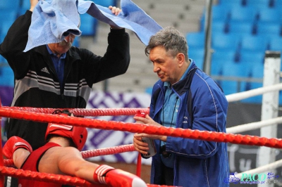 Finał 13. MP seniorek kat 75 kg : Katarzyna Cichosz - Lidia Fidura