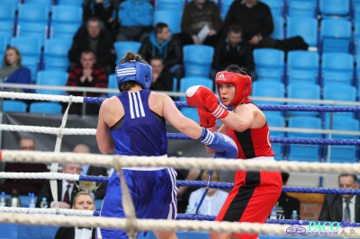 Finał 13. MP seniorek kat 75 kg : Katarzyna Cichosz - Lidia Fidura