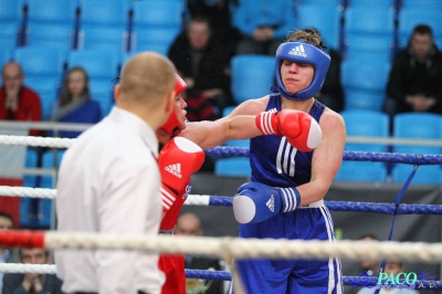 Finał 13. MP seniorek kat 75 kg : Katarzyna Cichosz - Lidia Fidura