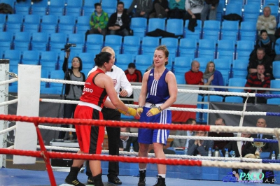 Finał 13. MP seniorek kat 75 kg : Katarzyna Cichosz - Lidia Fidura