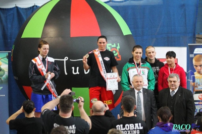 Finał 13. MP seniorek kat 75 kg : Katarzyna Cichosz - Lidia Fidura