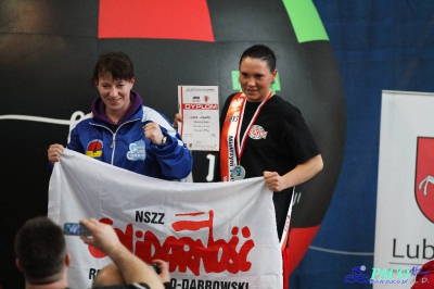 Finał 13. MP seniorek kat 75 kg : Katarzyna Cichosz - Lidia Fidura