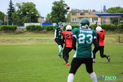 PLFA I: Tytani Lublin - Mustangs Płock 13:12