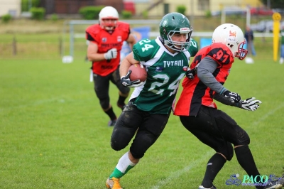 PLFA I: Tytani Lublin - Mustangs Płock 13:12