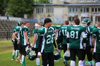 PLFA I: Tytani Lublin - Mustangs Płock 13:12