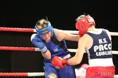 IV GALA SPORTÓW WALKI: Karolina MICHALCZUK (Paco Lublin) - Jadwiga STAŃCZAK (Carbo Gliwice) - Chełm 25.10.14r_16