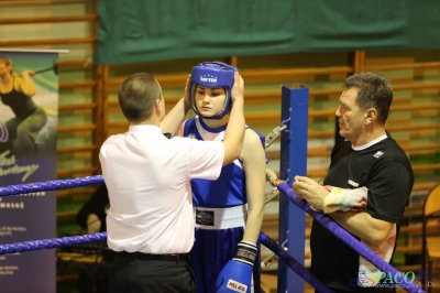 Towarzyski Mecz Bokserski - MKS II LO Chełm vs Klub Sportowy Paco: Natalia Nazar vs Aleksandra Ziółek