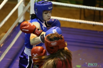 Towarzyski Mecz Bokserski - MKS II LO Chełm vs Klub Sportowy Paco: Natalia Nazar vs Aleksandra Ziółek