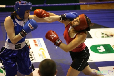 Towarzyski Mecz Bokserski - MKS II LO Chełm vs Klub Sportowy Paco: Natalia Nazar vs Aleksandra Ziółek