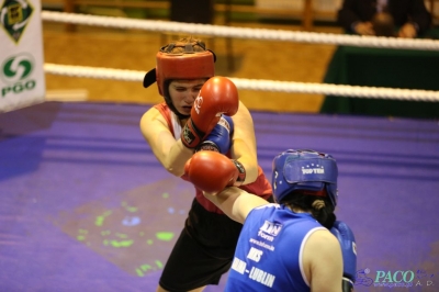 Towarzyski Mecz Bokserski - MKS II LO Chełm vs Klub Sportowy Paco: Natalia Nazar vs Aleksandra Ziółek