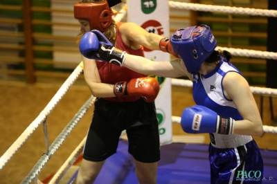 Towarzyski Mecz Bokserski - MKS II LO Chełm vs Klub Sportowy Paco: Natalia Nazar vs Aleksandra Ziółek