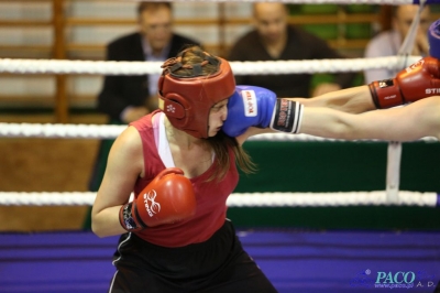 Towarzyski Mecz Bokserski - MKS II LO Chełm vs Klub Sportowy Paco: Natalia Nazar vs Aleksandra Ziółek