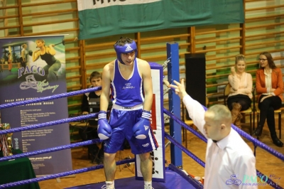 Towarzyski Mecz Bokserski - MKS II LO Chełm vs Klub Sportowy Paco: Mateusz Chmielewski vs Dawid Ćwirko - Godycki