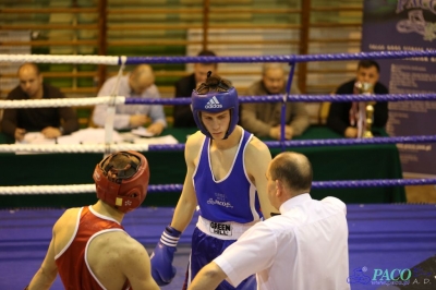 Towarzyski Mecz Bokserski - MKS II LO Chełm vs Klub Sportowy Paco:Michał Klimek vs Kacper Stadnicki