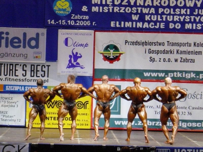 Ekipa PACO na Pucharze Polski Zabrze 15 X 2006