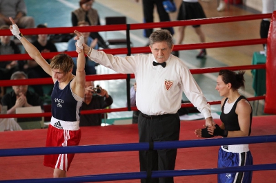 12 Mistrzostwa Polski Seniorek w Boksie Karolina Michalczuk vs Sandra Drabik