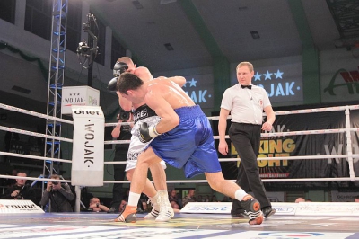 Łukasz Maciec - Almin Kovacevic Gala Wojak Boxing Night Racibórz 2012