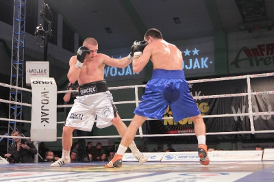 Łukasz Maciec - Almin Kovacevic Gala Wojak Boxing Night Racibórz 2012