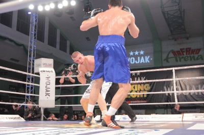 Łukasz Maciec - Almin Kovacevic Gala Wojak Boxing Night Racibórz 2012