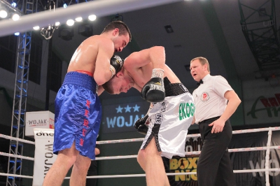 Łukasz Maciec - Almin Kovacevic Gala Wojak Boxing Night Racibórz 2012