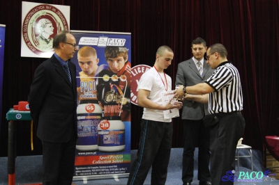 Armwrestling w XIV LO: Mężczyźni prawa ręka +70kg