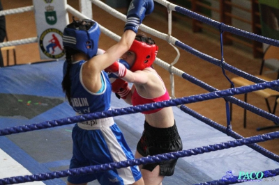 MOL Chełm 2013 :  Małgorzata Choma (Mechanik Włodawa) - Alina Szyszko (Boks Lublin)