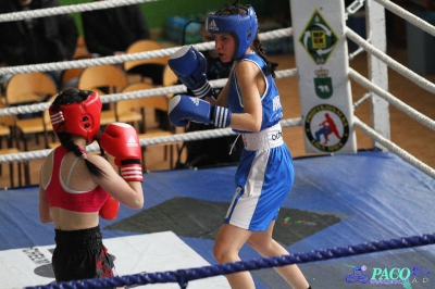 MOL Chełm 2013 :  Małgorzata Choma (Mechanik Włodawa) - Alina Szyszko (Boks Lublin)