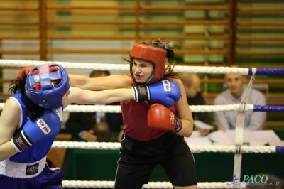 Towarzyski Mecz Bokserski - MKS II LO Chełm vs Klub Sportowy Paco: Natalia Nazar vs Aleksandra Ziółek