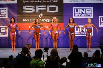 Fitness Sylwetkowe do 163 cm - XXXIX Mistrzostwa Polski w Kulturystyce i Fitness Kielce 2015