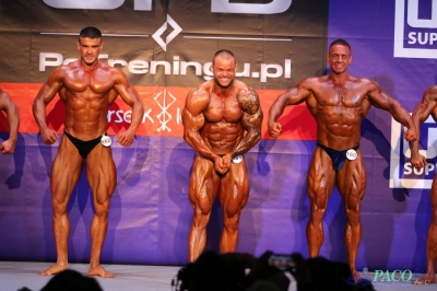 Kulturystyka mężczyzn do 95kg - XXXIX Mistrzostwa Polski w Kulturystyce i Fitness Kielce 2015