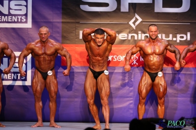 Kulturystyka mężczyzn do 95kg - XXXIX Mistrzostwa Polski w Kulturystyce i Fitness Kielce 2015