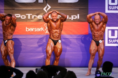 Kulturystyka mężczyzn do 95kg - XXXIX Mistrzostwa Polski w Kulturystyce i Fitness Kielce 2015