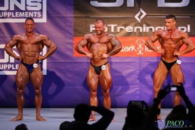 Kulturystyka mężczyzn do 95kg - XXXIX Mistrzostwa Polski w Kulturystyce i Fitness Kielce 2015