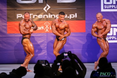 Kulturystyka mężczyzn do 95kg - XXXIX Mistrzostwa Polski w Kulturystyce i Fitness Kielce 2015