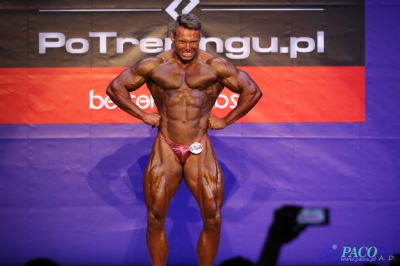 Kulturystyka mężczyzn do 95kg - XXXIX Mistrzostwa Polski w Kulturystyce i Fitness Kielce 2015