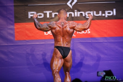 Kulturystyka mężczyzn do 95kg - XXXIX Mistrzostwa Polski w Kulturystyce i Fitness Kielce 2015