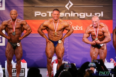 Kulturystyka mężczyzn do 95kg - XXXIX Mistrzostwa Polski w Kulturystyce i Fitness Kielce 2015