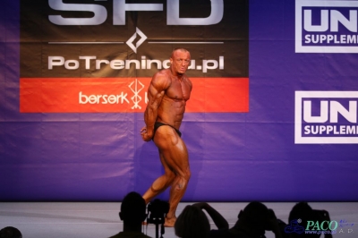 Kulturystyka mężczyzn powyżej 100kg - XXXIX Mistrzostwa Polski w Kulturystyce i Fitness Kielce 2015