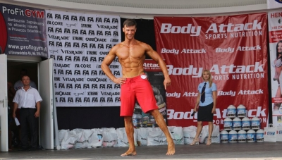 Piotr Urbaniak w VIII Zawodach w Kulturystyce i Fitness Sopot 2015