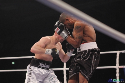 Łukasz Maciec vs Anthony Ukeh WOJAK BOXING NIGHT ZABRZE 2012