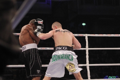 Łukasz Maciec vs Anthony Ukeh WOJAK BOXING NIGHT ZABRZE 2012