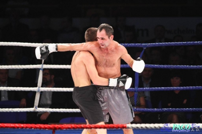 Rafał Piotrowski vs Mateusz Wieczyński II Gala Sportów Walki Chełm 24.11.2012