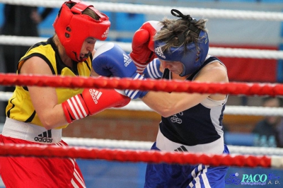 13. Mistrzostwa Polski Kobiet w Boksie - półfinał kat. 54 kg: Karolina Michalczuk - Paulina Zdanowicz