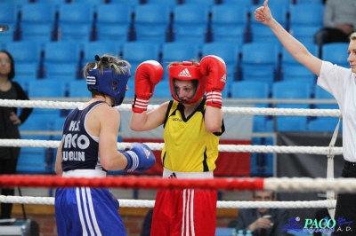 13. Mistrzostwa Polski Kobiet w Boksie - półfinał kat. 54 kg: Karolina Michalczuk - Paulina Zdanowicz